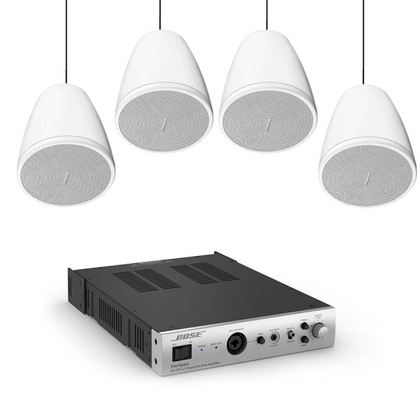 Bose Pack de sonorisation professionnelle IZA 250 avec 4 enceintes suspendues DM3P Online Sale