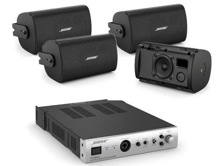 Bose Pack de sonorisation professionnelle IZA 250 avec 4 enceintes Bose Freespace FS2SE For Discount