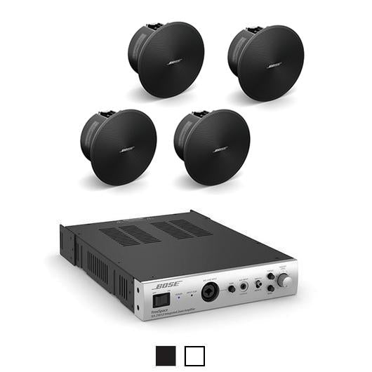 Bose Premium Pack de sonorisation professionnelle IZA 250 LZ avec 4 enceintes encastrable DesignMax DM2C Online