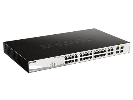 D-Link 28-Port Gigabit Smart Managed PoE Switch DGS-1210-28P Fashion