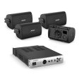 Bose Pack de sonorisation professionnelle IZA 250 avec 4 enceintes Bose Freespace FS2SE For Discount