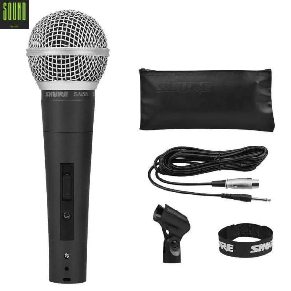 Shure SM58 Vocal Microphone with Vocal Switch for Superior Performance Supply