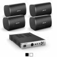 Bose Premium Pack de sonorisation professionnelle IZA 190 HZ avec 4 enceintes DesignMax DM3SE Supply