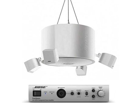 Bose - Pack de sonorisation professionnelle IZA 190-HZ et Freespace Omnikit Blanc Supply