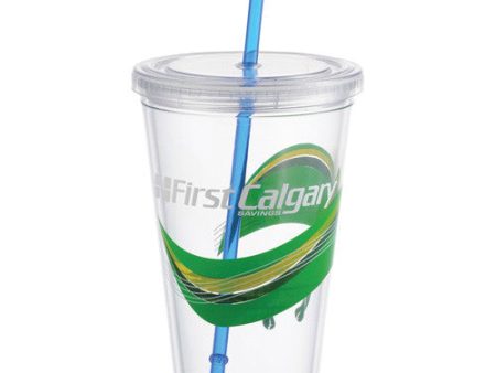 Sedici Mega Acrylic Tumbler 24 oz. Fashion