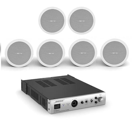 Bose Pack de sonorisation professionnelle IZA 250 avec 6 enceintes encastrables Bose Freespace FS2C For Discount