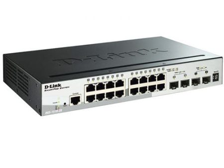 D-Link Fast Ethernet Switch, 16 20 Port SmartPro Managed (DGS-1510-20) Fashion