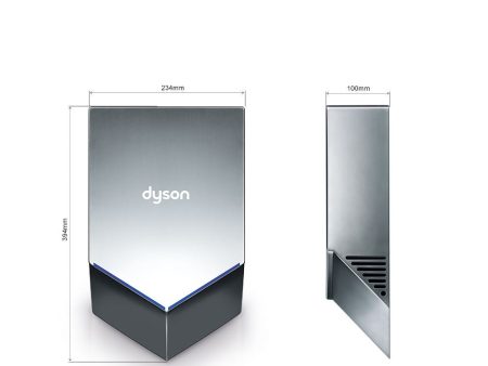 Dyson Airblade V (HU02) Hand Dryer, Sprayed Nickel, 120V (HU02-N-LV) For Discount