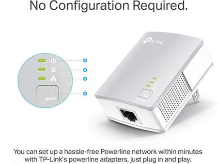 TP-Link AV600 Powerline Ethernet Adapter (TL-PA4010 KIT) Online