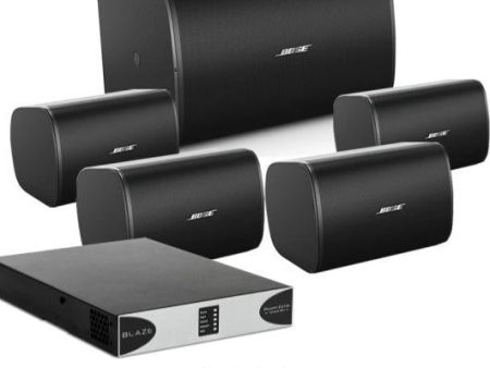 Bose Premium Pack de sonorisation professionnelle PowerZone 504 Connect™ avec 4 enceintes DM5SE + SUB DM10S Sale