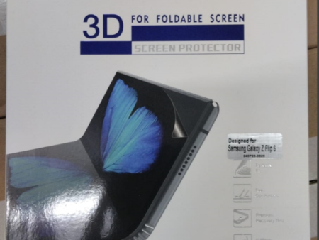 3D TPU Full Cover Screen Protector for Samsung Zflip6 5G - Clear Fashion