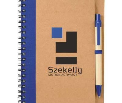 Eco Spiral Notebook Pen Cheap