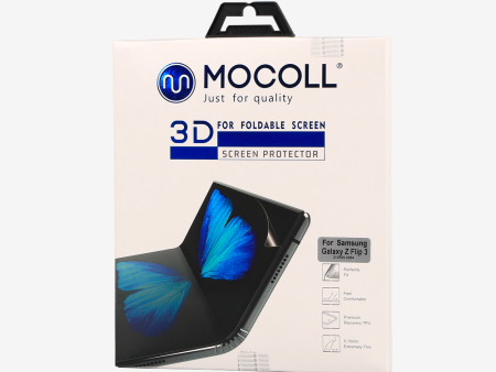 Pro 2.5D TPU Full Cover Screen Protector for Samsung Flip 3 5G - Clear For Discount