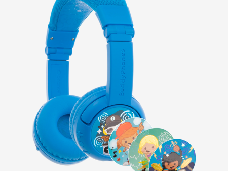 BuddyPhones Play Plus Over Ear Headphone on Sale