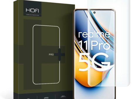 Realme 11 Pro+ (5G)   11 Pro (5G) Hofi UV Glass Pro+ Hærdet Glas Skærmbeskyttelse - Case Friendly - 2-Pak - Gennemsigtig Fashion