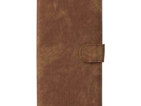 EIDERWOOD Motorola Moto G04   G24   G24 Power Læder Cover m. Pung og Strop - Brun Hot on Sale