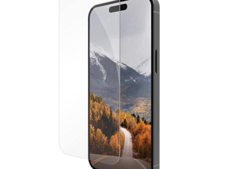 iPhone 15 Pro Max dbramante1928 Eco-Protect Skærmbeskyttelse m. Monteringsramme - Case Friendly - Gennemsigtig Online Hot Sale