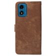 EIDERWOOD Motorola Moto G04   G24   G24 Power Læder Cover m. Pung og Strop - Brun Hot on Sale