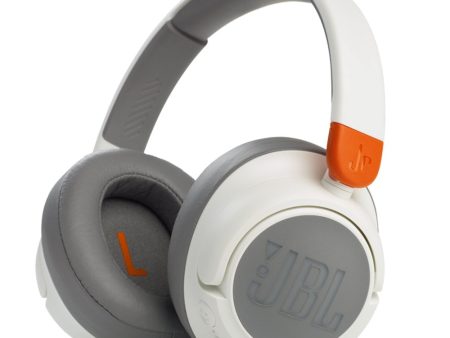 JBL JR460NC Bluetooth Høretelefoner Til Børn m. Mikrofon - Hvid   Grå Online now