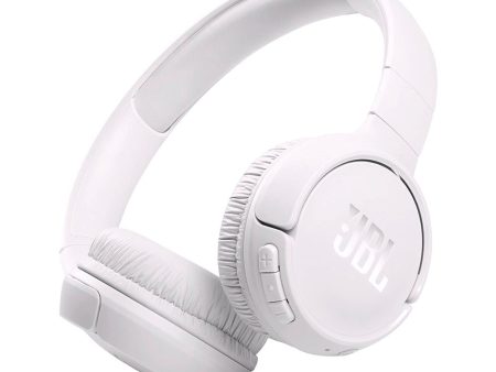 JBL TUNE 510BT - Bluetooth On-Ear Hovedtelefoner - Hvid on Sale