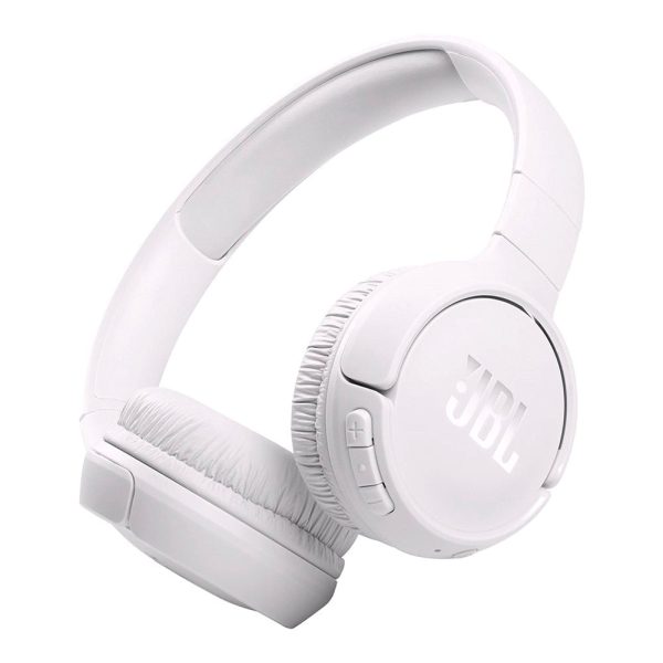 JBL TUNE 510BT - Bluetooth On-Ear Hovedtelefoner - Hvid on Sale