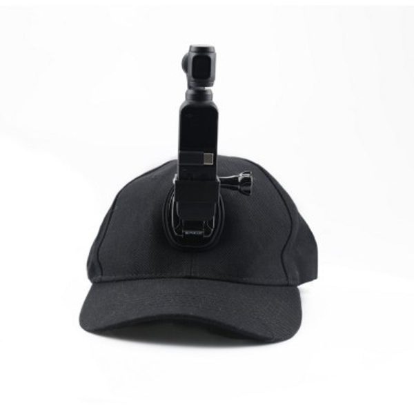 RCGEEK Sports Camera Hat Bracket Baseball Cap for DJI OSMO Pocket Handheld Gimbal on Sale